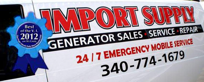 Import Supply Wins Best of VI Award